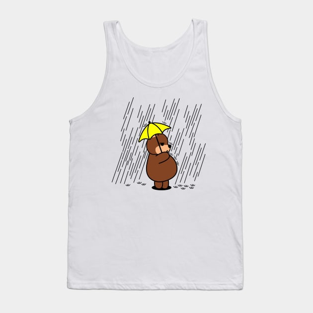 Bad Day Bear Tank Top by LuisP96